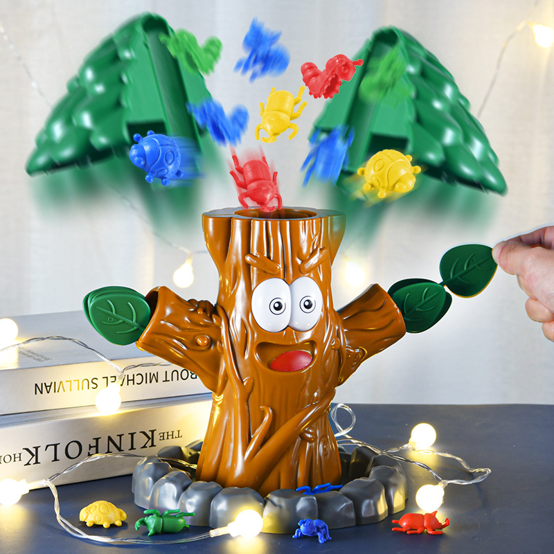 Party Games Kids And Adults - 子供と大人のための面白い昆虫エスケープツリーボードゲーム、創造的なマルチプレイヤーチャレンジ、インタラクティブなパーティーゲーム、おもちゃ