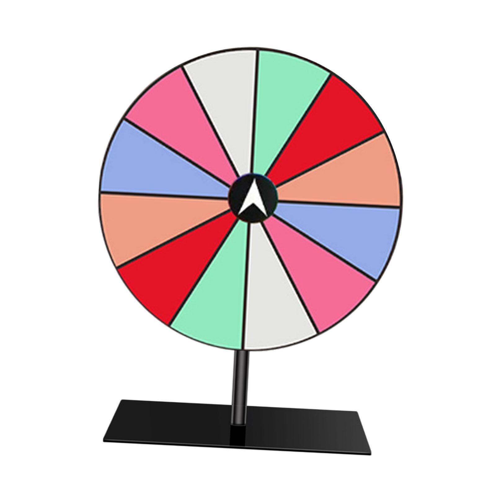 Party Games No Equipment - 回転ホイール回転ゲームおもちゃアクセサリー機器20cm消去可能な多用途DIY用品ホリデー展示会活動用