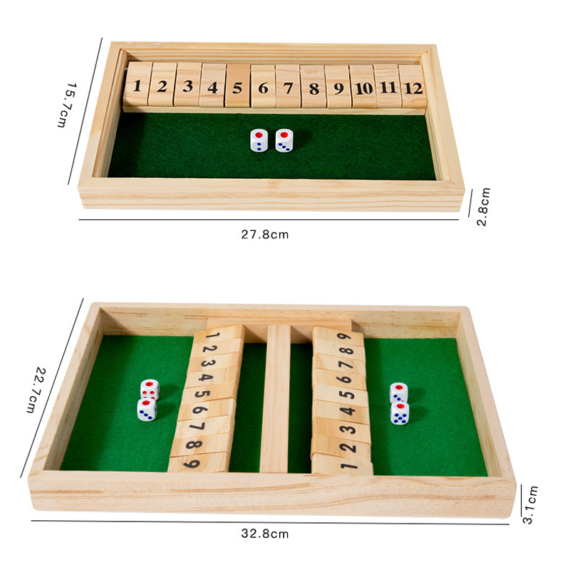 Party Games Adults Drinking - 算数ダイスボードゲーム9/12数字シャット・ザ・ボックスボードゲームセットダイスパーティクラブ大人家族向け飲酒ゲーム