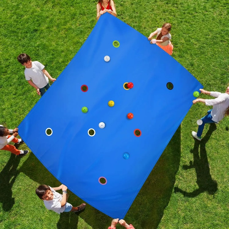 Party Games Group - 1PC チームビルディング協力ホールタープゲーム子供大人学校屋外グループ活動パーティーゲームハロウィンクリスマスギフト