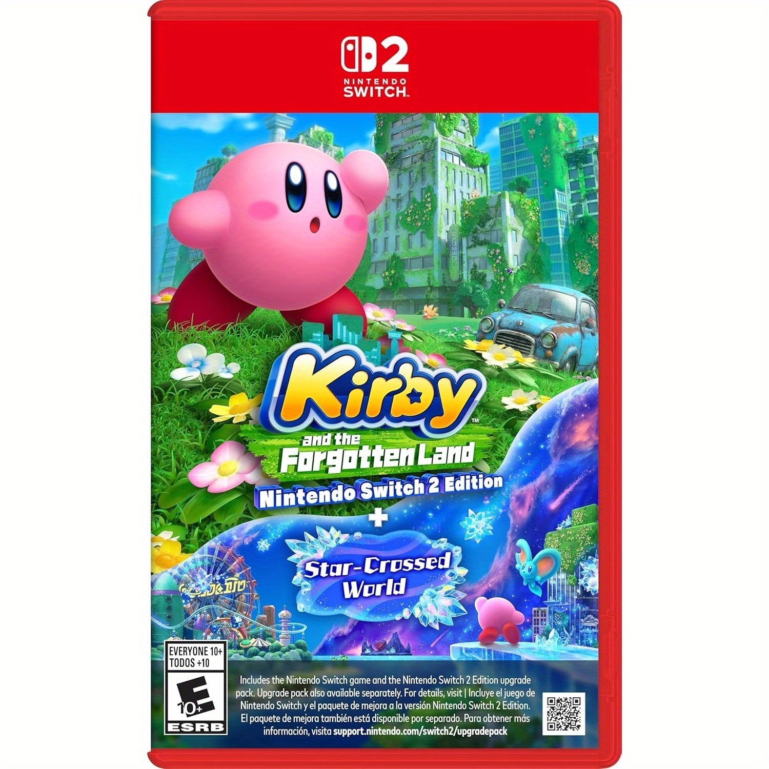 Party Games Physical - カービィと忘れられた土地 + スタークロスドワールド 物理ビデオゲームカード（ニンテンドースイッチ2版）-香港版