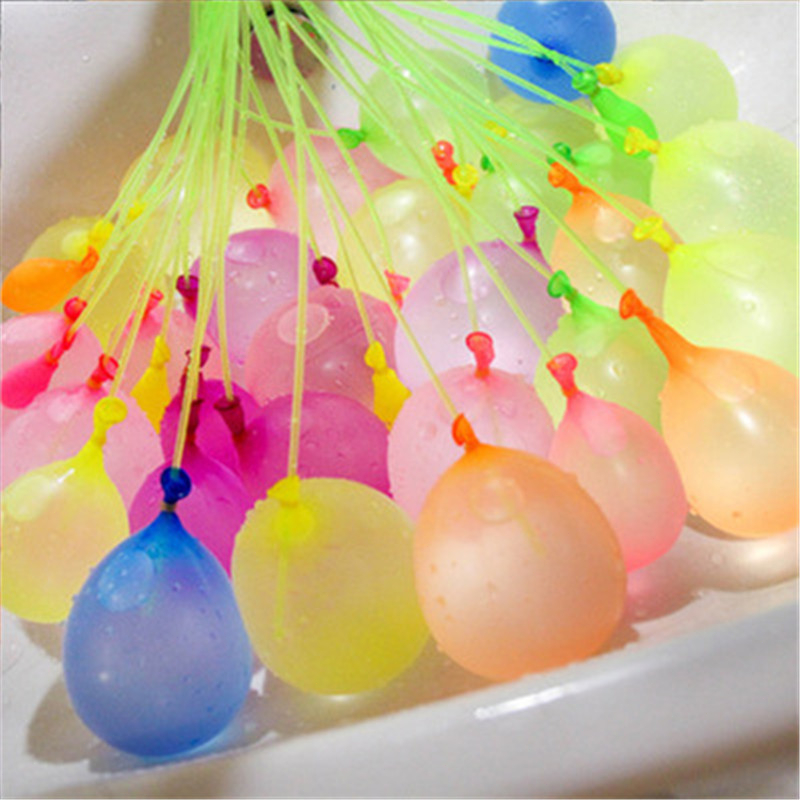 Party Games Bomb - 111個入り ラピッドフィル ウォーターグロボス 自動給水 ウォーターバルーン ウォーターボム
