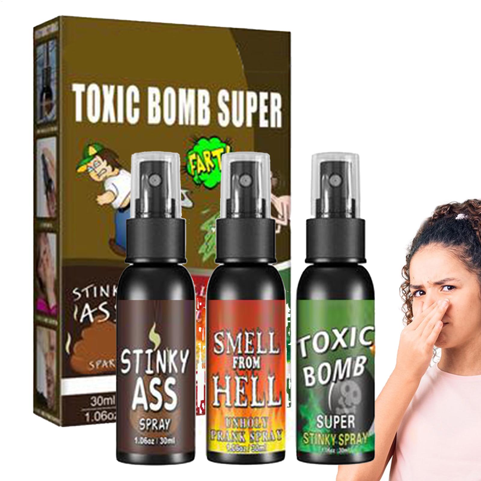 Party Games Bomb - 売れ筋おならスプレー 臭い爆弾 いたずら液 ジョーク用 超臭いうんち 地獄爆弾