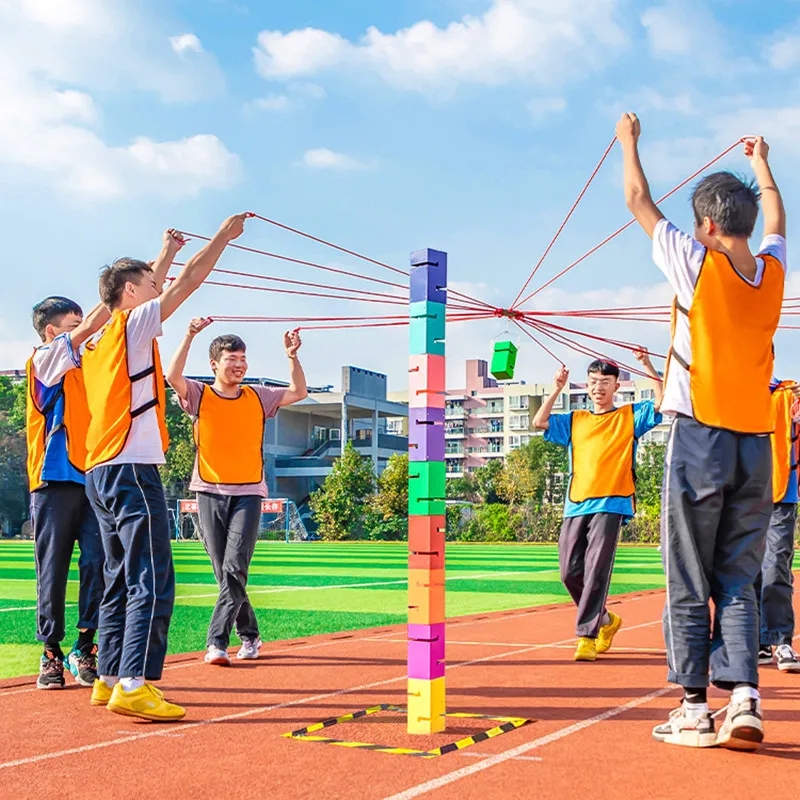 Party Games No Equipment - チームワークゲーム タワービルディング アウトドアスポーツおもちゃ チームビルディングゲーム 会社活動 大人