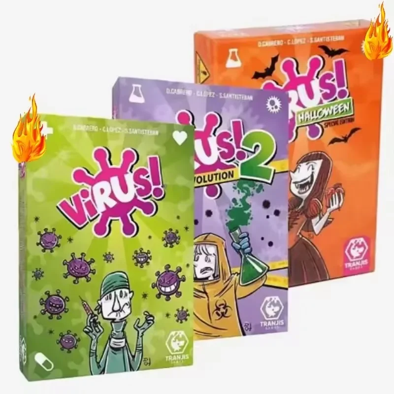 Party Games Group - 2026 ファミリーストラテジーカードゲームセット バイウスシリーズ 1&2 & ハロウィン