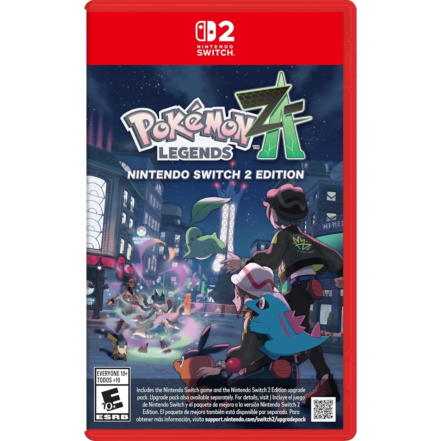 Party Games Physical - ポケモンレジェンズ：Z-A フィジカルビデオゲームカード（ニンテンドースイッチ2版）-香港版