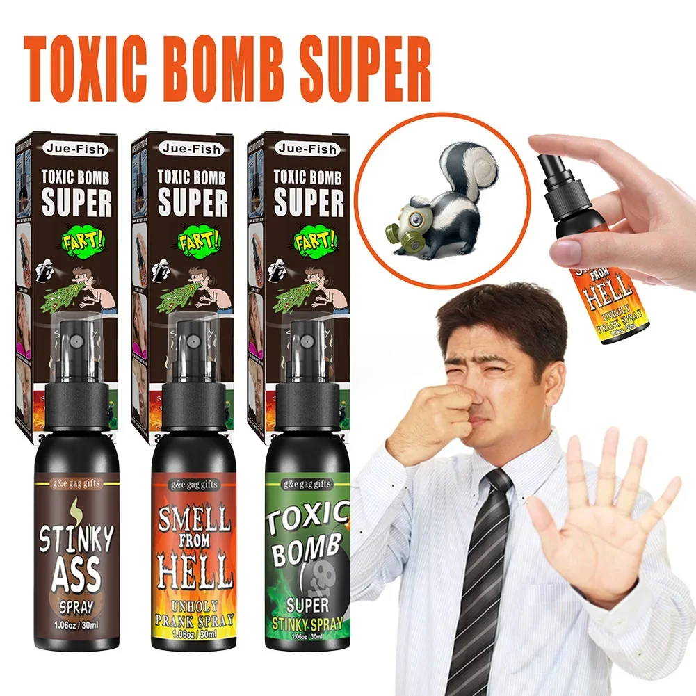 Party Games Bomb - 30ml おならスプレー ジョークスプレー 悪臭スプレー パーティー用品 面白いおもちゃ