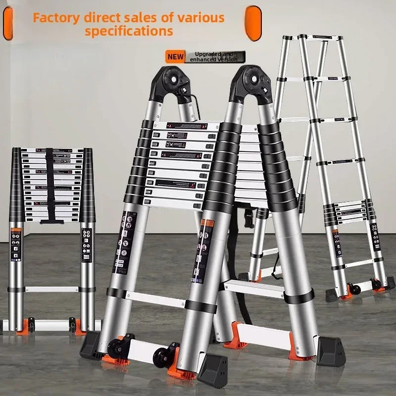 Ladder Toss Set - 伸縮はしご アルミ合金多機能ジョイントヘリンボーンはしご 折りたたみ式アルミはしご、竹製はしご階段 耐久性あり