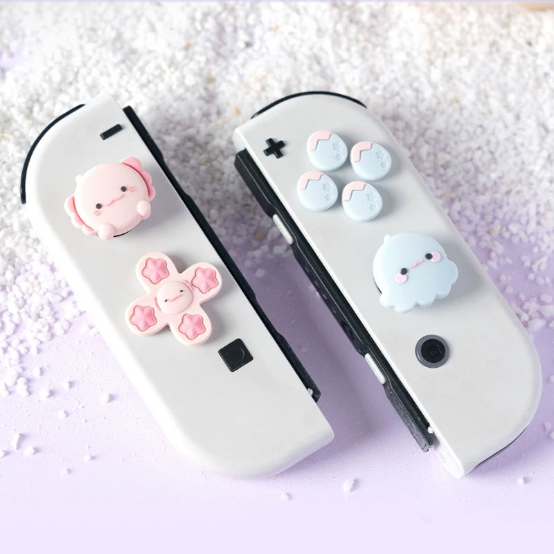 水槽パーティー シリコン製ソフトDパッドボタン ABXYキー - Party Games Nintendo Switch のレビューと価格