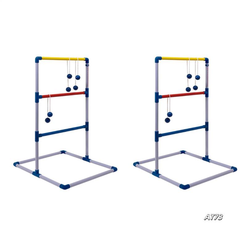 2X ラダーボールゲームセット ゴルフトスゲーム 裏庭屋外ゲ - Ladder Toss Set のレビューと価格