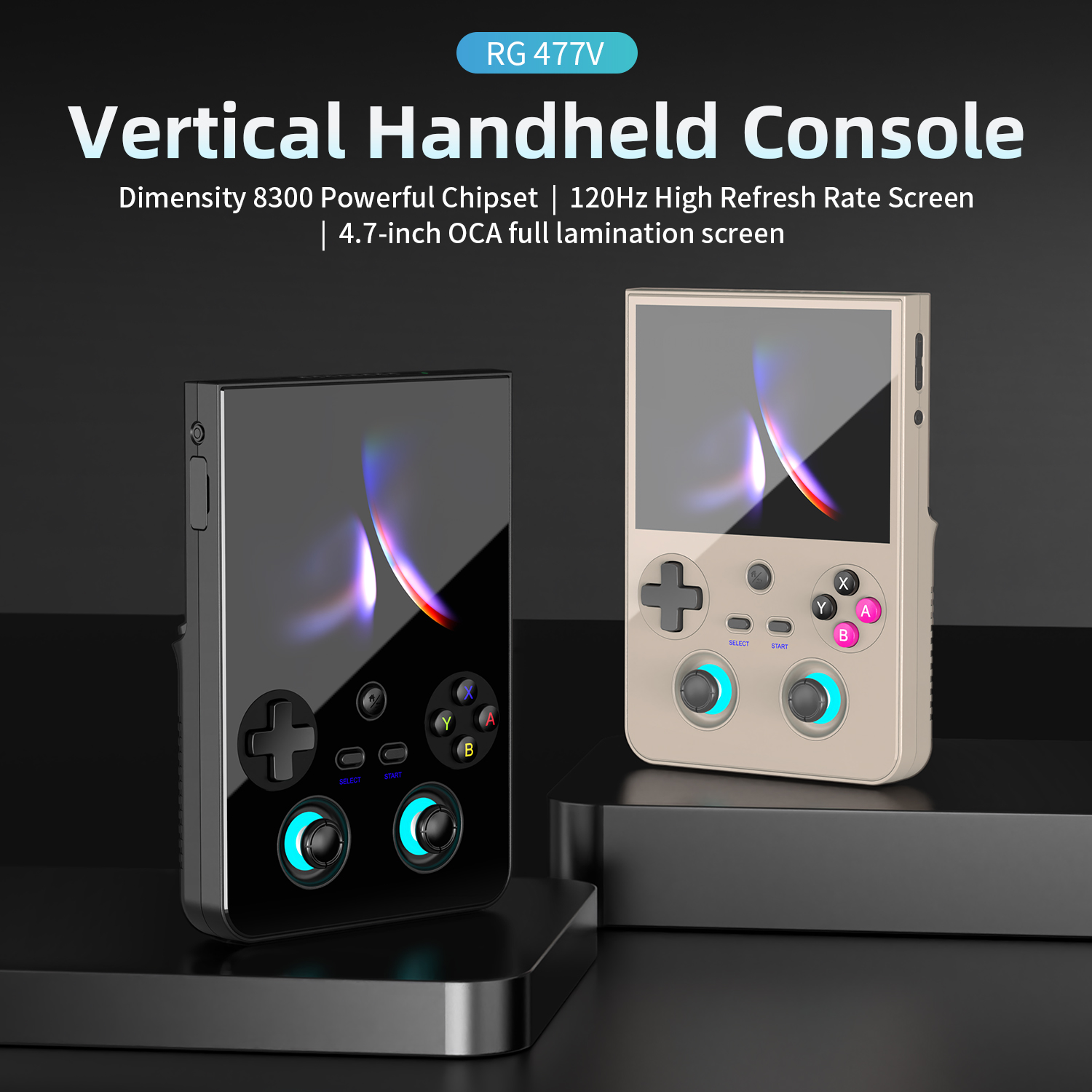 ANBERNIC RG 477V 携帯ゲーム機 4.7インチ - Party Games Android のレビューと価格