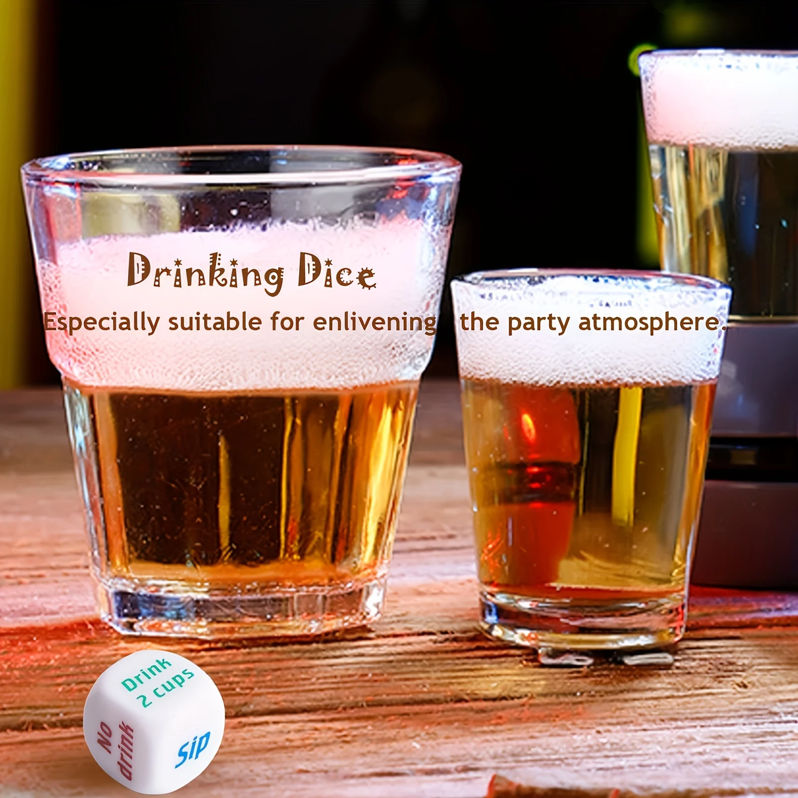 大人向けパーティー用インストラクションダイスセット、バー、ク - Party Games Adults Drinking のレビューと価格