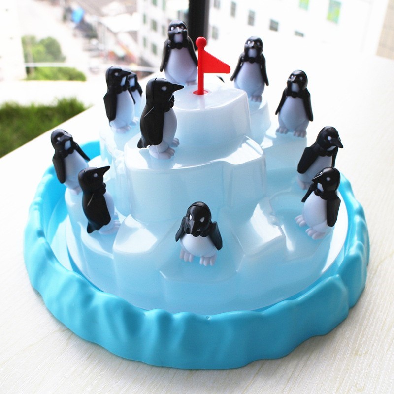 氷山積み重ねペンギンバランスおもちゃボードゲームパズルおもち - Party Games No Props のレビューと価格