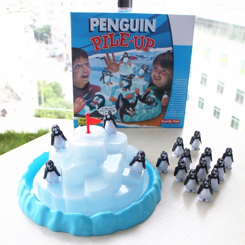 氷山積み重ねペンギンバランスおもちゃボードゲームパズルおもち - Party Games No Props のレビューと価格