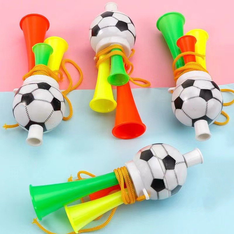 5/10/20/30 個サッカーホーンホイッスルは楽器を演奏 - Party Games No Props のレビューと価格