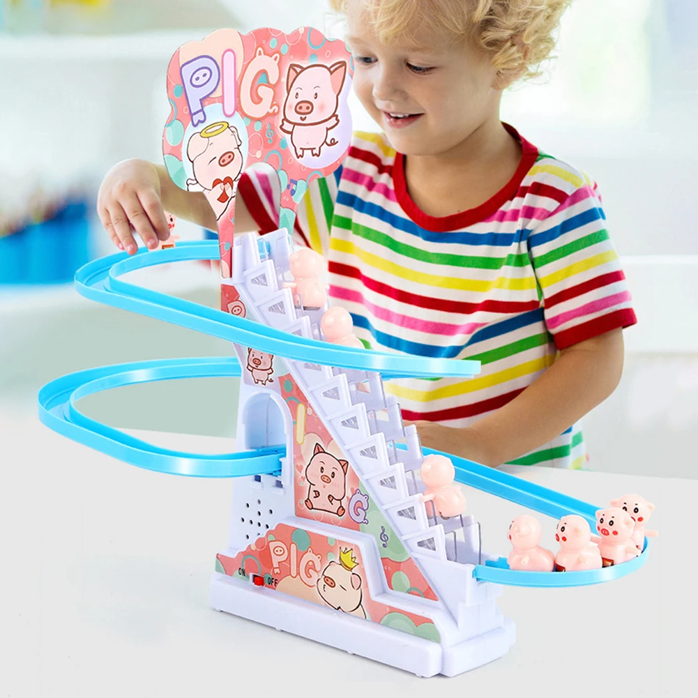 子供のためのレーシングカーのおもちゃセット,ダックピッグ恐竜 - Ladder Toss Set のレビューと価格
