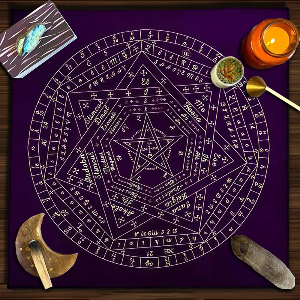 タロットカードテーブルクロス シギル・デ・アエメス 星座の輪 - Zodiac Party Games のレビューと価格