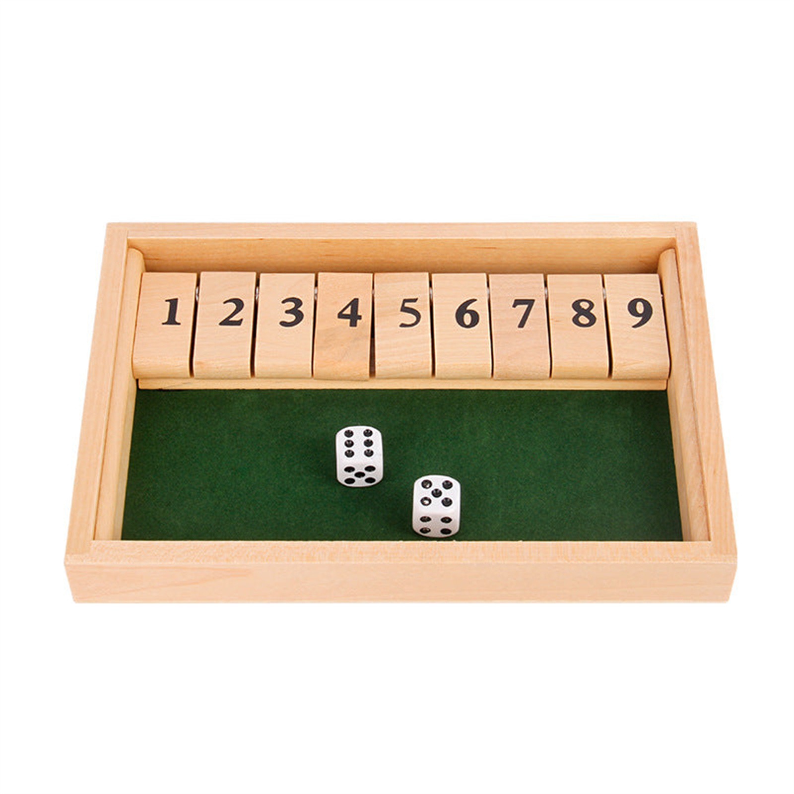 デラックス四面9ナンバーシャット・ザ・ボックスボードゲームセ - Party Games Adults Drinking のレビューと価格