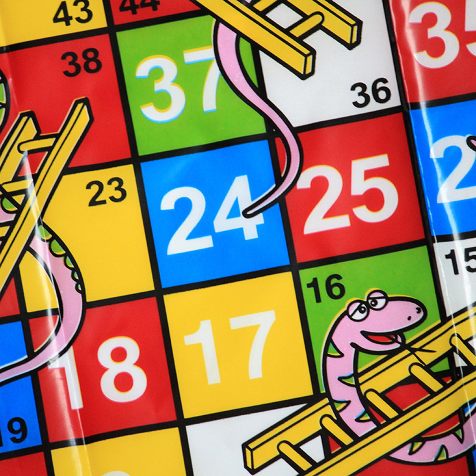 ミニスネークアンドラダーボードゲームセット、コンパクトなデザ - Party Games Kids And Adults のレビューと価格