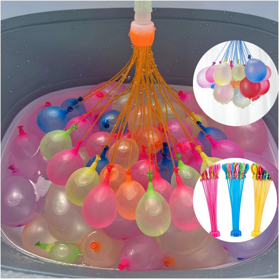 高速水充填バルーン自己結紮式サマーウォーターボム子供用ビーチ - Party Games Bomb のレビューと価格