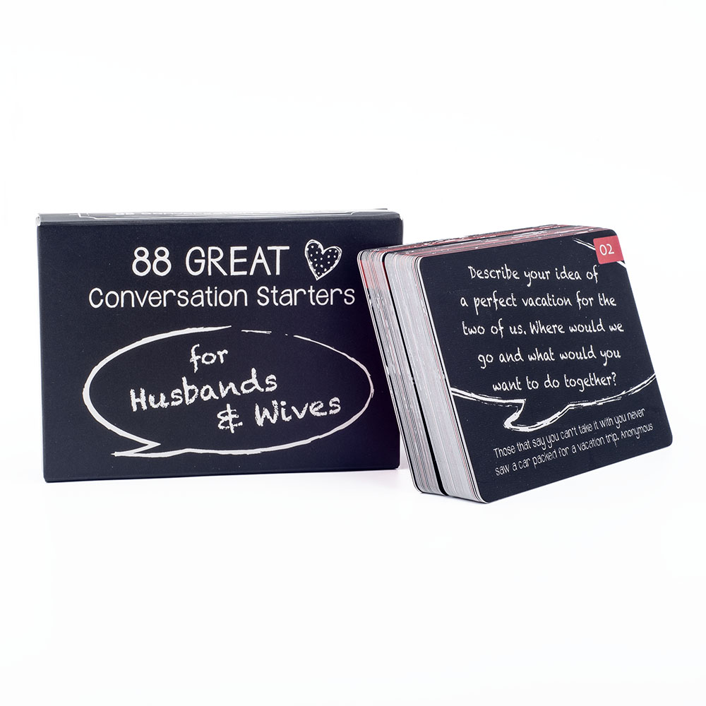 88 の素晴らしい会話のきっかけとなるテーブルトップ カード - Party Games Group のレビューと価格