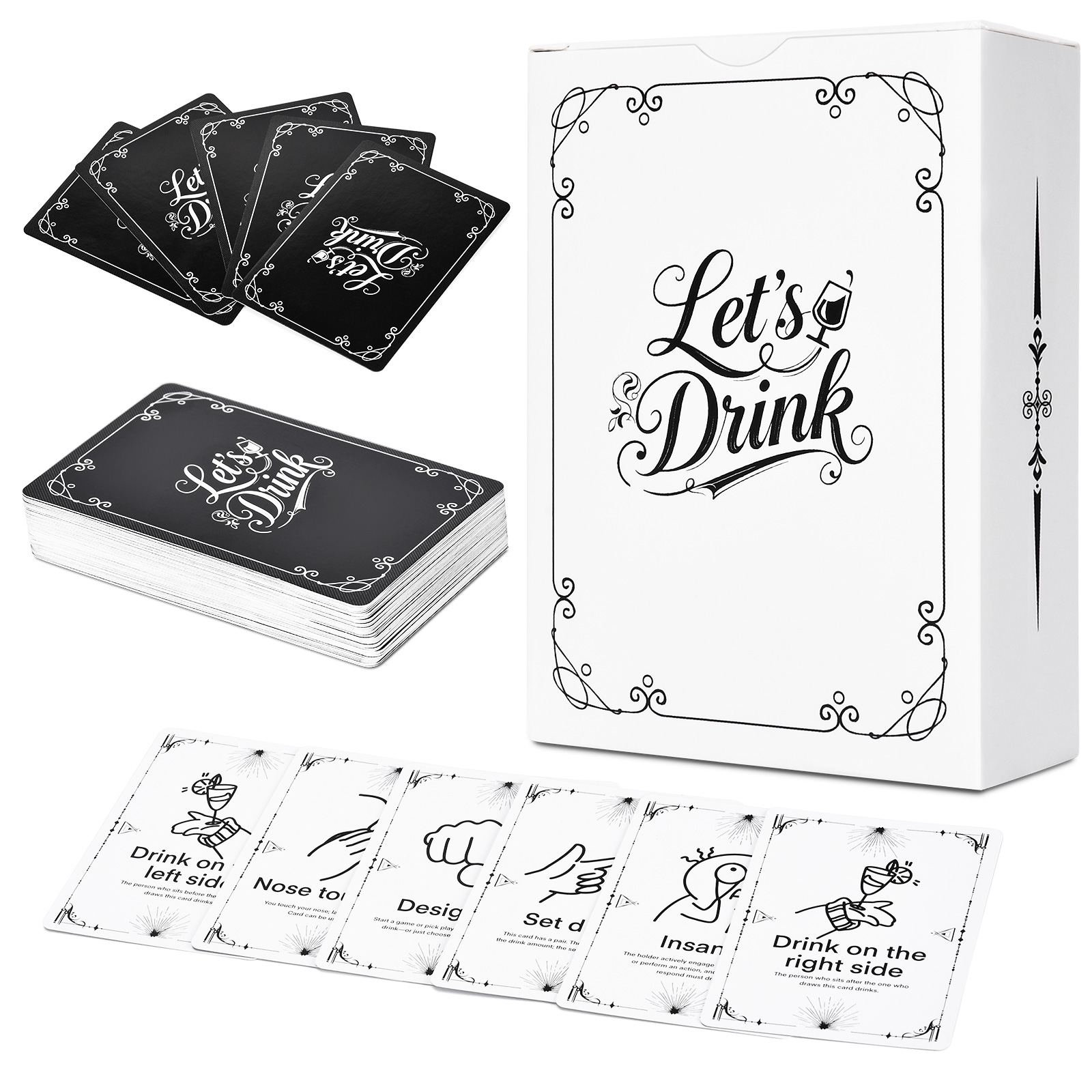 大人向け飲酒ゲームカード – 飲酒ゲーム、大学パーティー、ゲ - Party Games Adults Drinking のレビューと価格