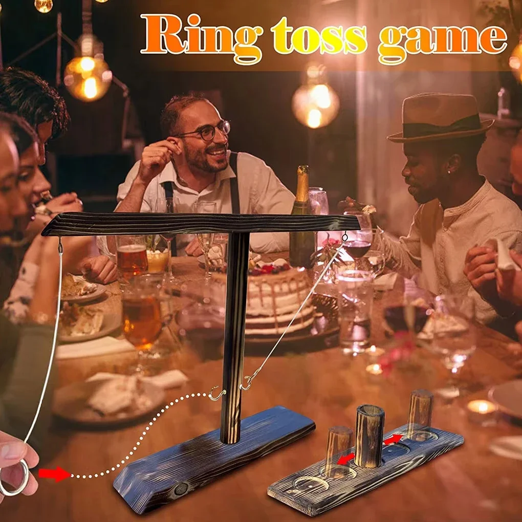 リングトスゲーム 子供 大人向け ホームパーティー ドリンク - Party Games Adults Drinking のレビューと価格