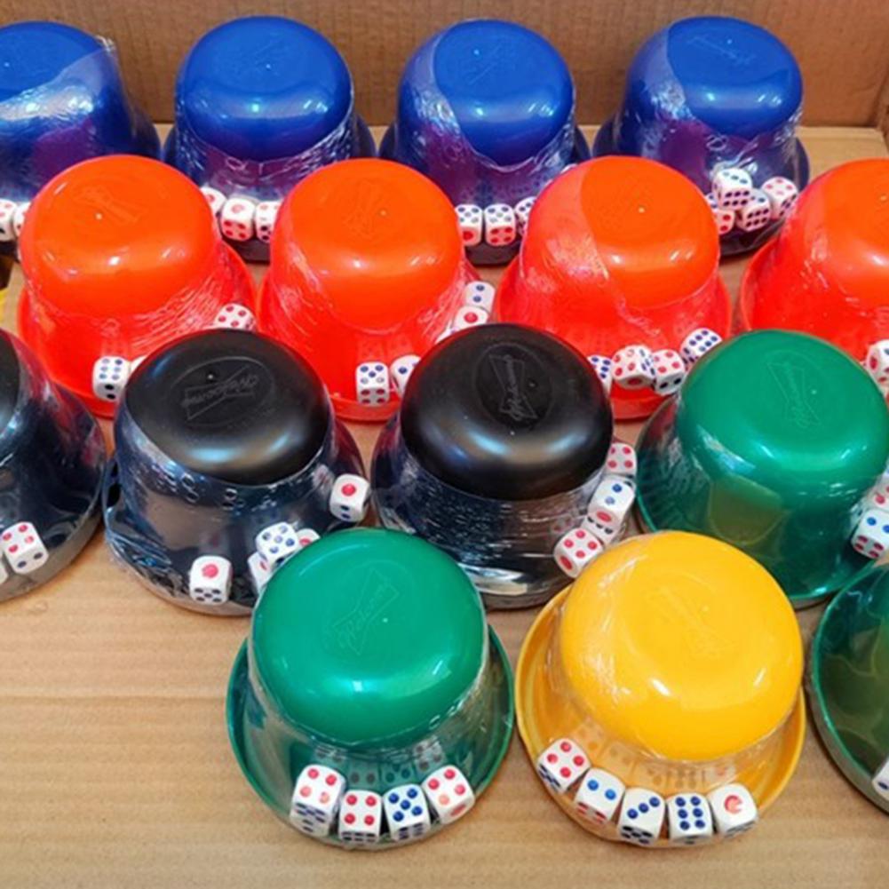 8.5cmサイコロカップ2個セット、ベース付き10ドットサイ - Party Games No Equipment のレビューと価格