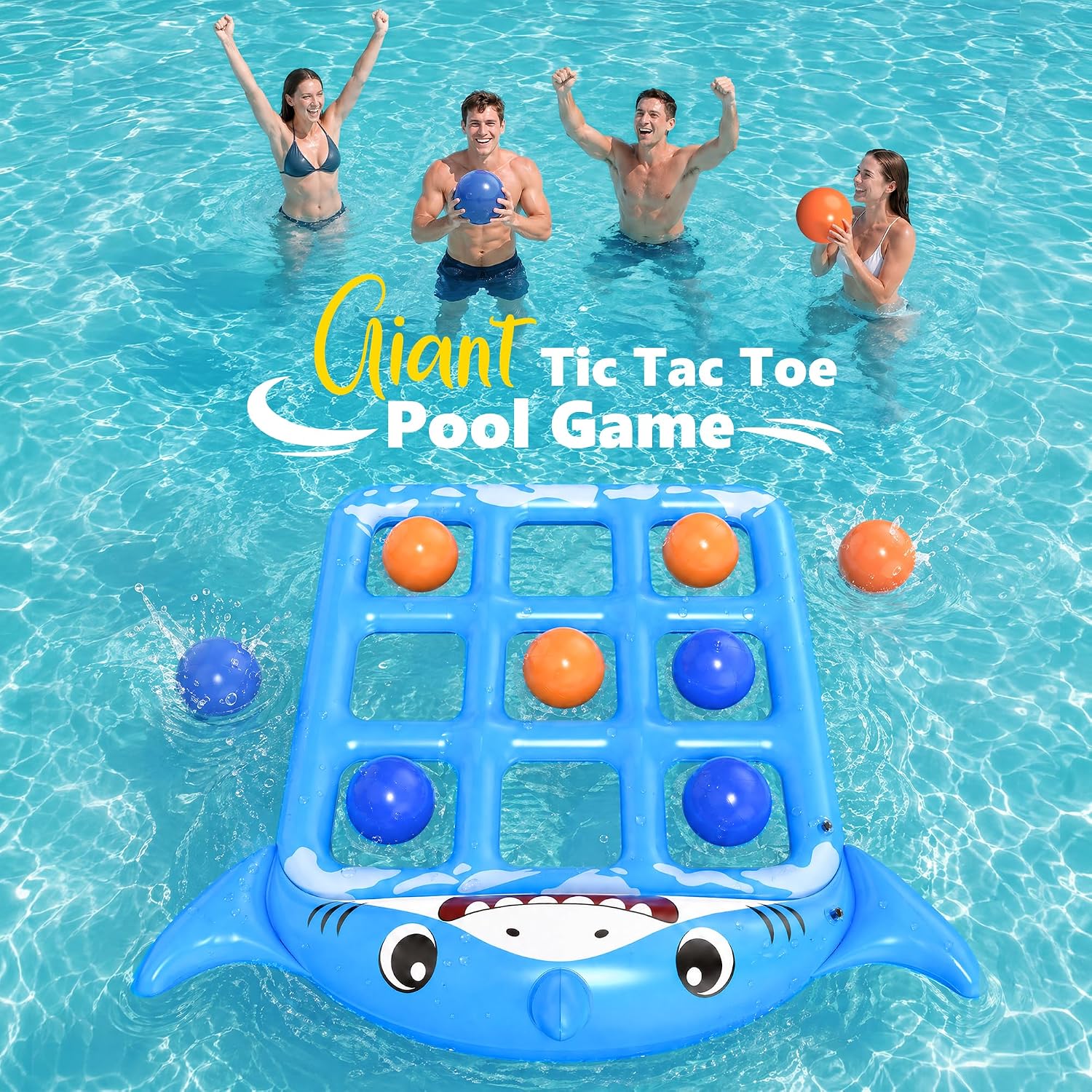子供と大人のためのプール玩具ゲーム、72インチx54インチの - Party Games Kids And Adults のレビューと価格