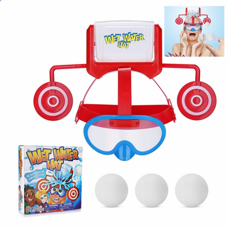 ウェットヘッドゲーム ウェットウォーターチャレンジ ハットト - Party Games No Props のレビューと価格